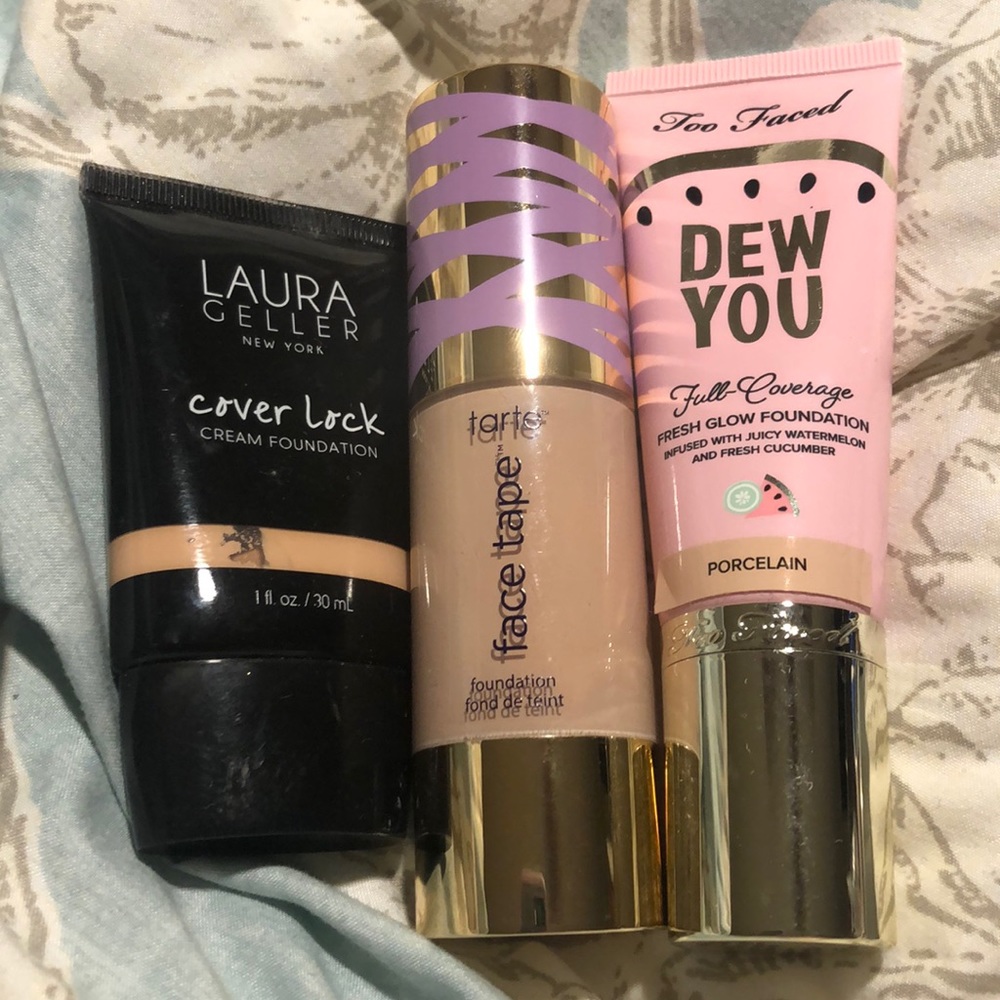 Set of foundation- fair skin